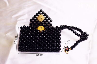 Elegant Bead Card Wallet - Image 2