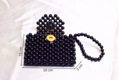 Elegant Bead Card Wallet - Image 2