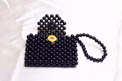 Elegant Bead Card Wallet - Image 3